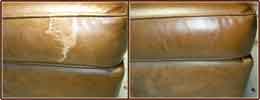 Ottoman - stain removal & color restoration